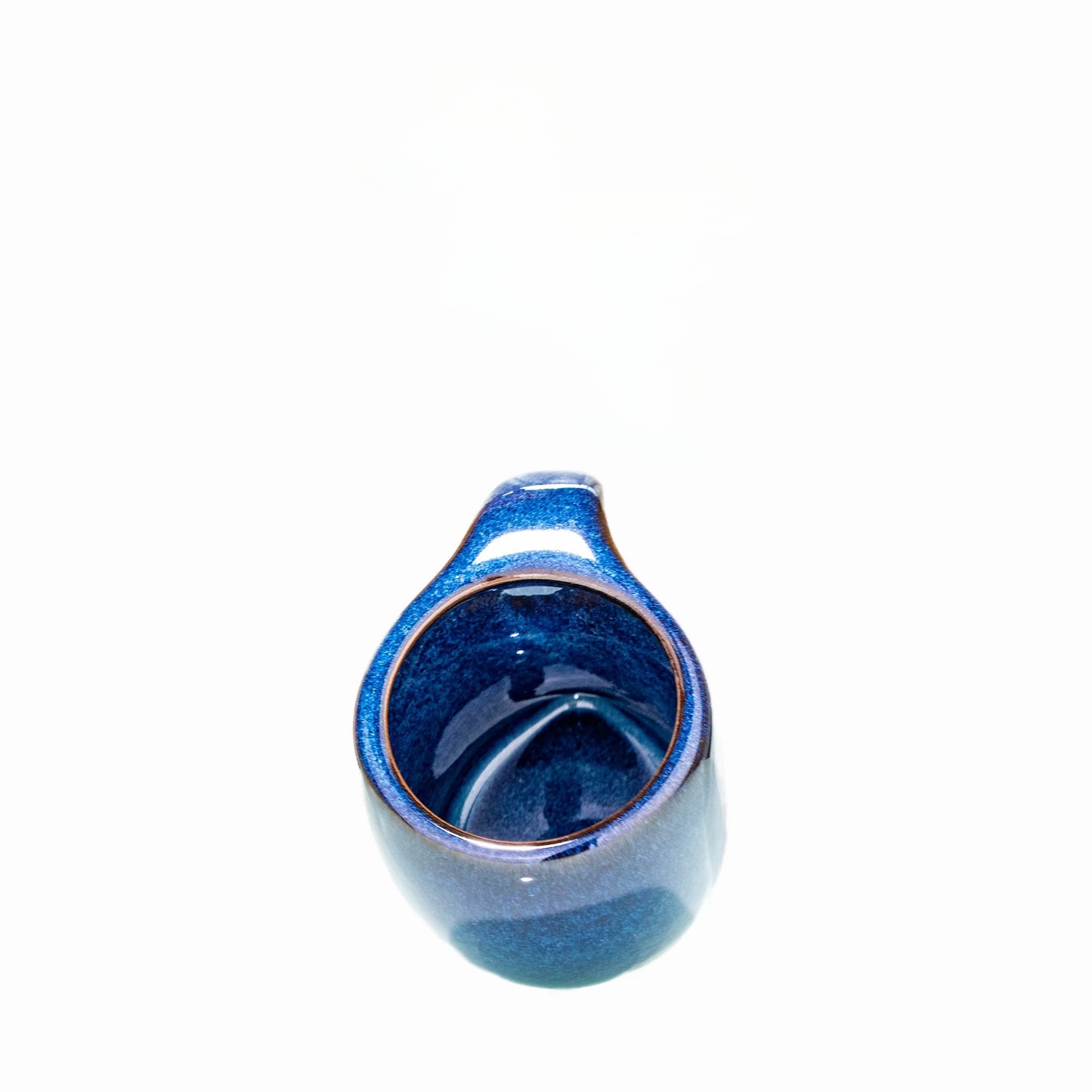 Jianyao Jianzhan Yu Xuan teacher hand-made back blue mug tea set, Jianzhan master cup tea set