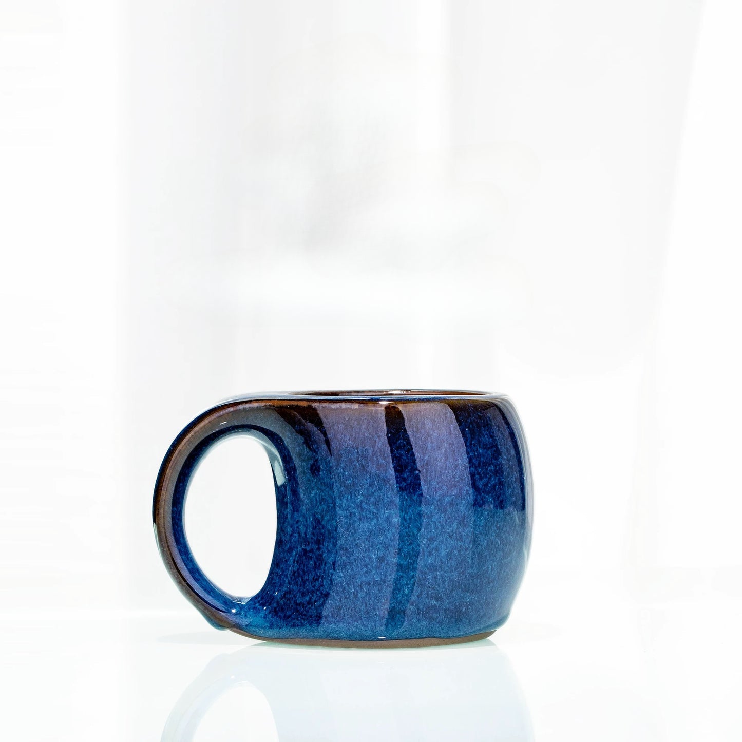 Jianyao Jianzhan Yu Xuan teacher hand-made back blue mug tea set, Jianzhan master cup tea set