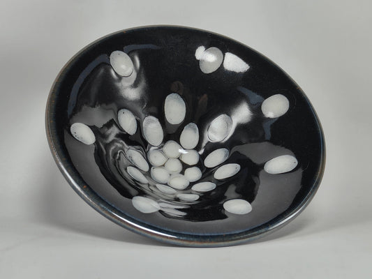Black gold pearl spot