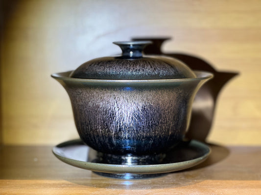 Large covered bowl